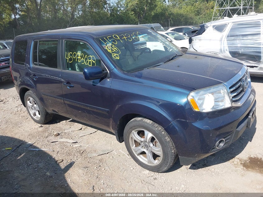 2012 HONDA PILOT auction photo 1