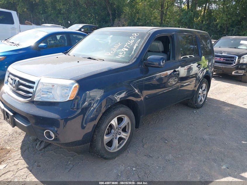 2012 HONDA PILOT auction photo 2