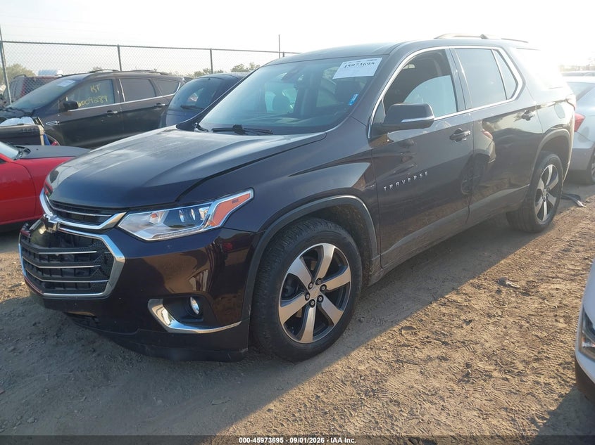 2021 CHEVROLET TRAVERSE AWD LT LEATHER · Фото 2