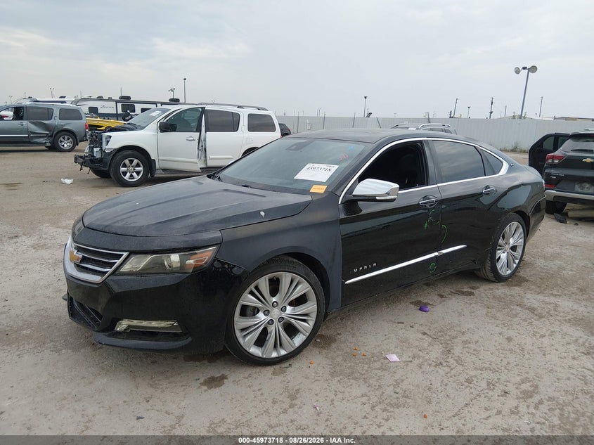 2014 Chevrolet Impala, Перёд и зад, IAAI, VIN 2G1155S37E9104937 — фото 2