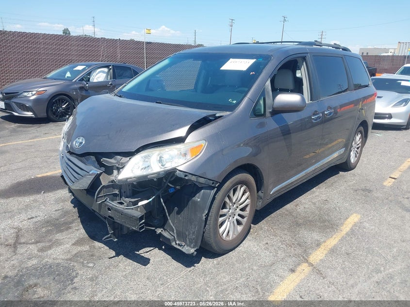 Vin: 5tdyk3dcxcs231895, lot: 46472963, toyota sienna xle v6 8 passenger 20122