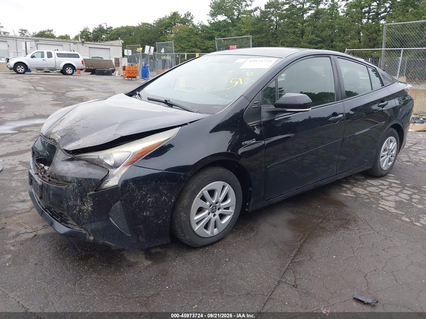 Vin: jtdkbrfu4g3001310, lot: 46472964, toyota prius two 20162