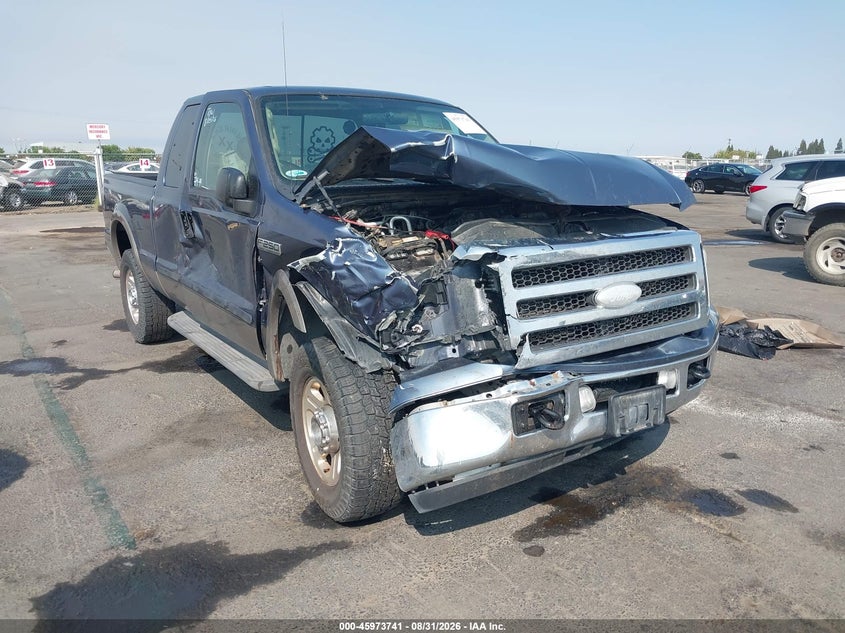 2005 Ford F-250 Lariat/Xl/Xlt, Правый перёд, IAAI, VIN 1FTSX21585EC70209