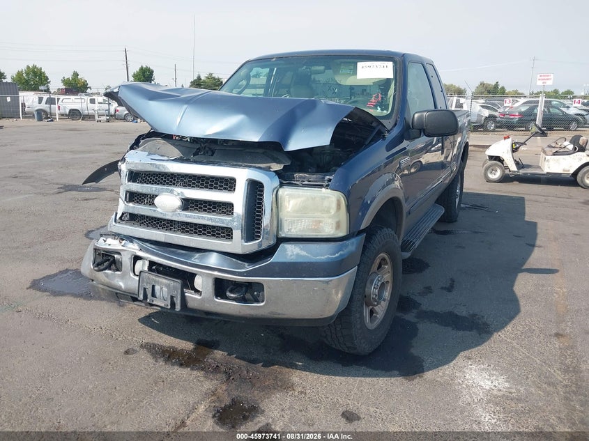 2005 Ford F-250 Lariat/Xl/Xlt, Правый перёд, IAAI, VIN 1FTSX21585EC70209 — фото 2