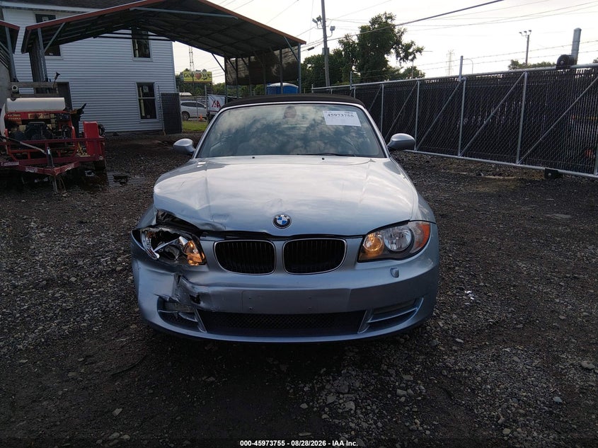 BMW 128I 2009 VIN WBAUN13549VH81511