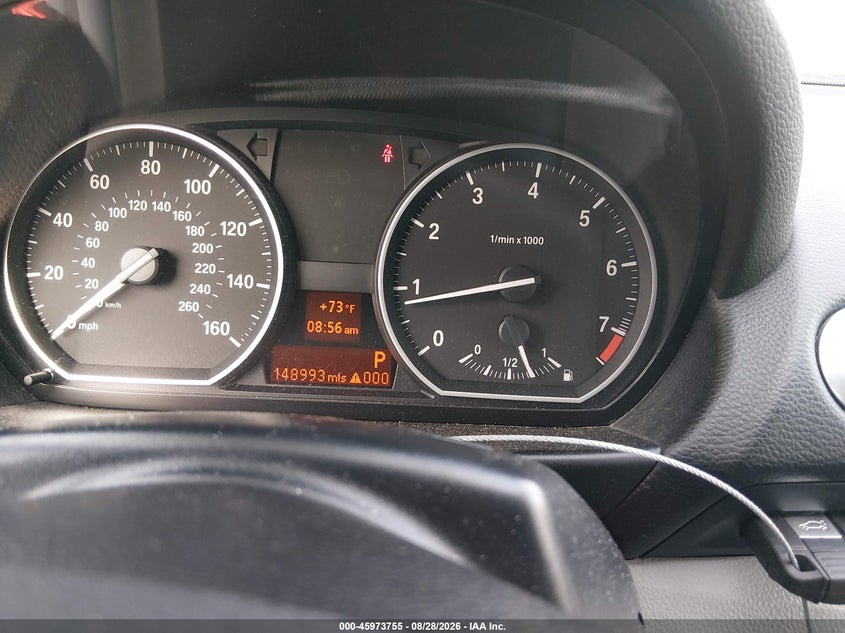 BMW 128I 2009 VIN WBAUN13549VH81511