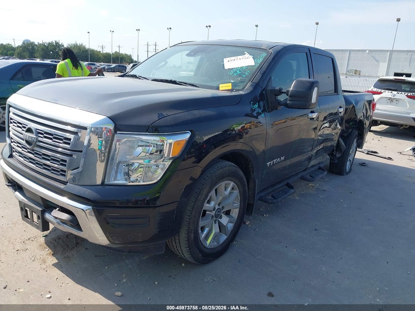 Vin: 1n6aa1efxrn112189, lot: 46472998, nissan titan sv 4x2 20242