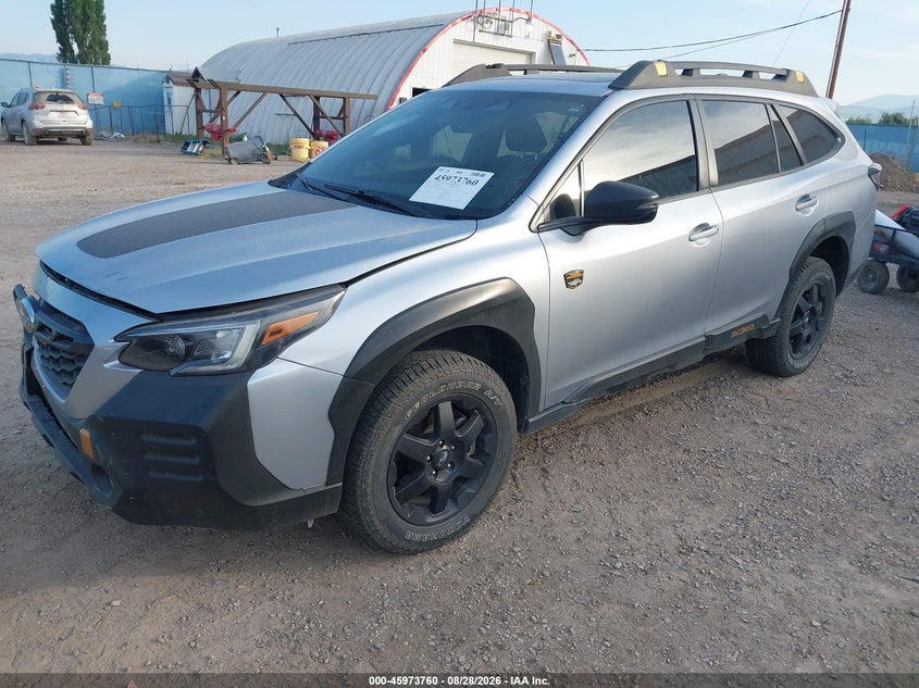 2023 Subaru Outback, Right Side, IAAI, VIN 4S4BTGUD2P3202526 — photo 2