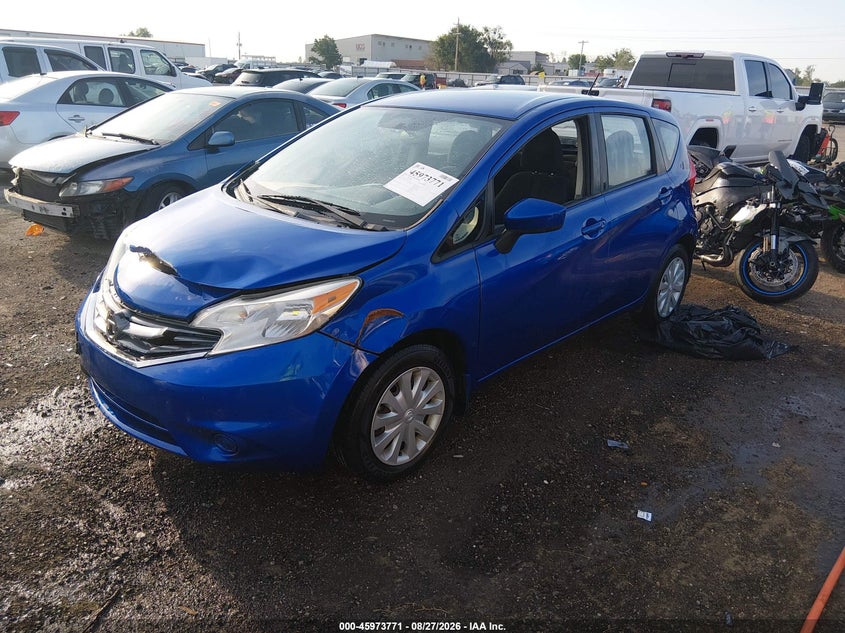 Vin: 3n1ce2cp0fl434274, lot: 46473011, nissan versa note sv 20152