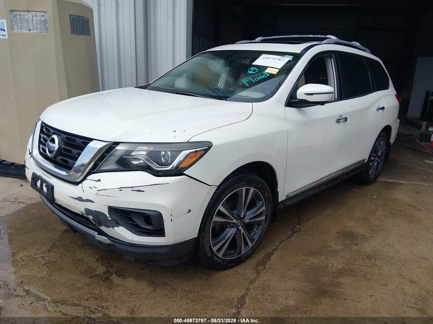 NISSAN PATHFINDER 2017 VIN 5N1DR2MN2HC620041