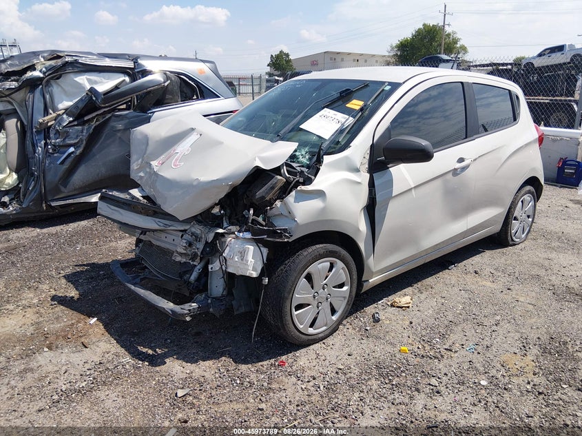 2017 Chevrolet Spark, Front End, IAAI, VIN KL8CB6SA4HC816941 — photo 2