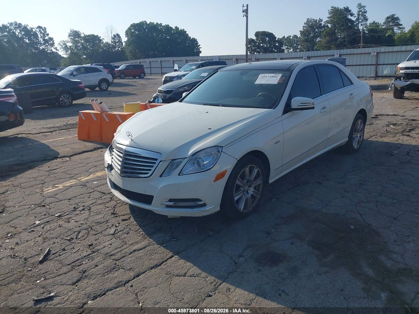2012 Mercedes-Benz E-klasse, Front End, IAAI, VIN WDDHF8JB6CA613504 — photo 2
