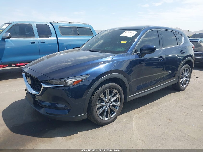 Vin: jm3kfbeyxm0325267, lot: 46473061, mazda cx-5 signature 20212