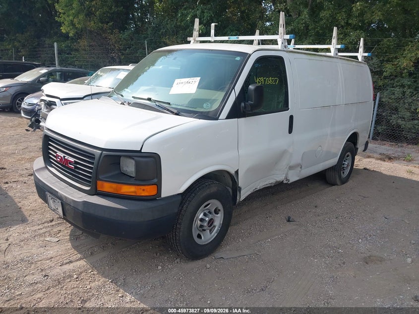 Vin: 1gtw7fcf6f1227608, lot: 46473067, gmc savana 2500 work van 20152