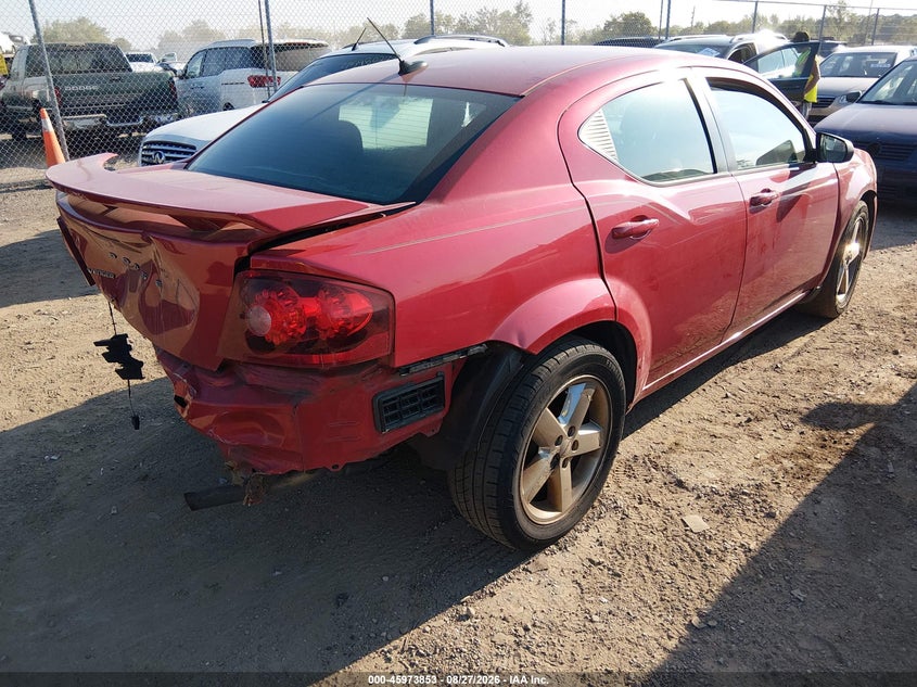 2013 DODGE AVENGER auction photo 4