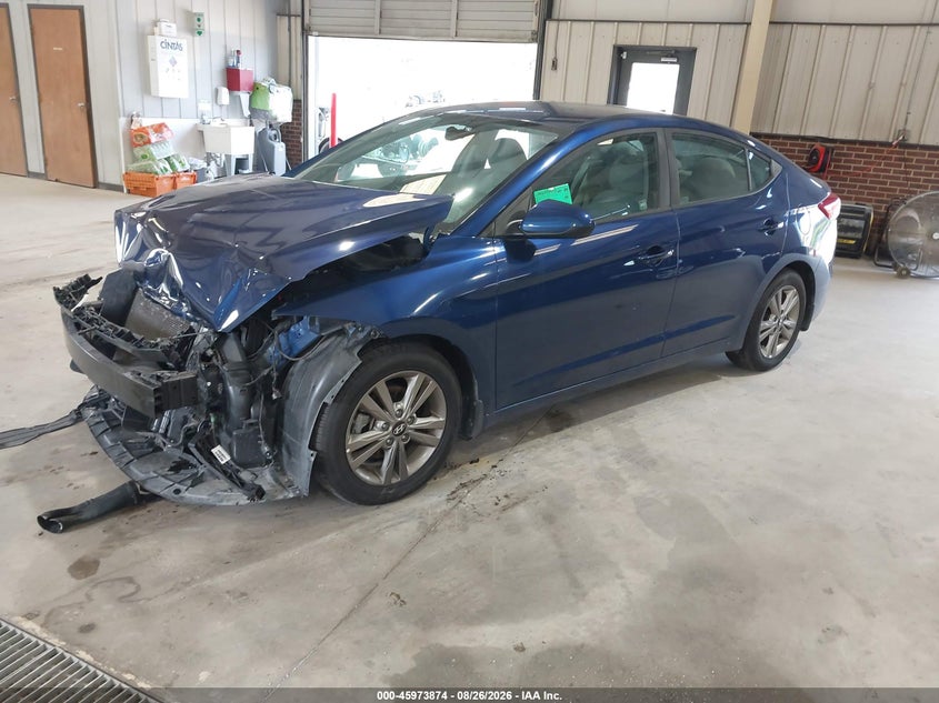 2017 Hyundai Elantra Se, Удар спереди, IAAI, VIN 5NPD84LF2HH190268 — фото 2