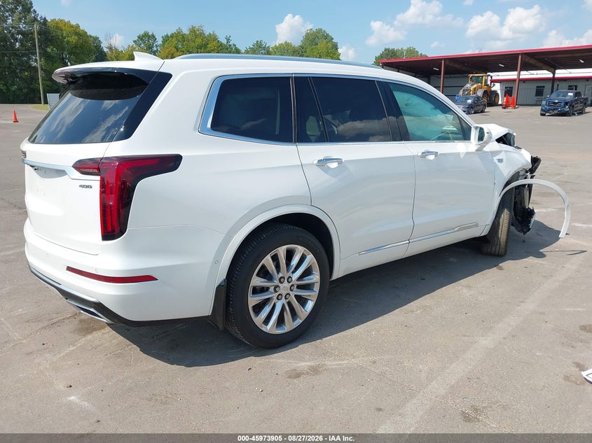 Vin: 1gykpcrsxlz137533, lot: 46473145, cadillac xt6 fwd premium luxury 20204