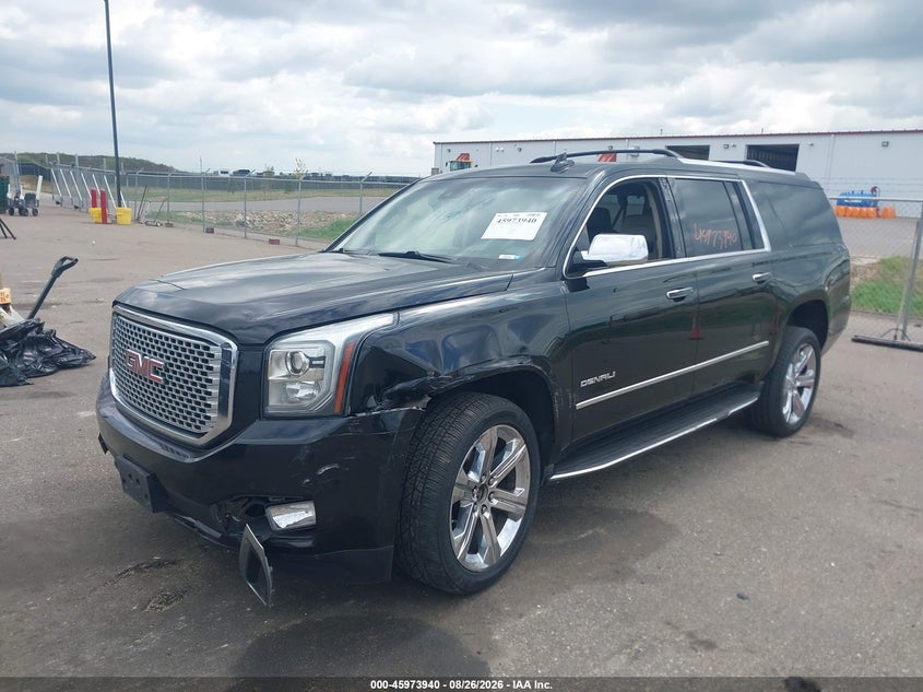 Vin: 1gks2jkj7fr731189, lot: 46473180, gmc yukon xl 1500 denali 20152
