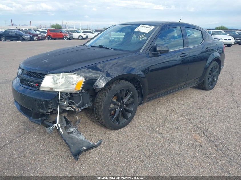 Vin: 1c3cdzcbxdn620175, lot: 46473184, dodge avenger sxt 20132