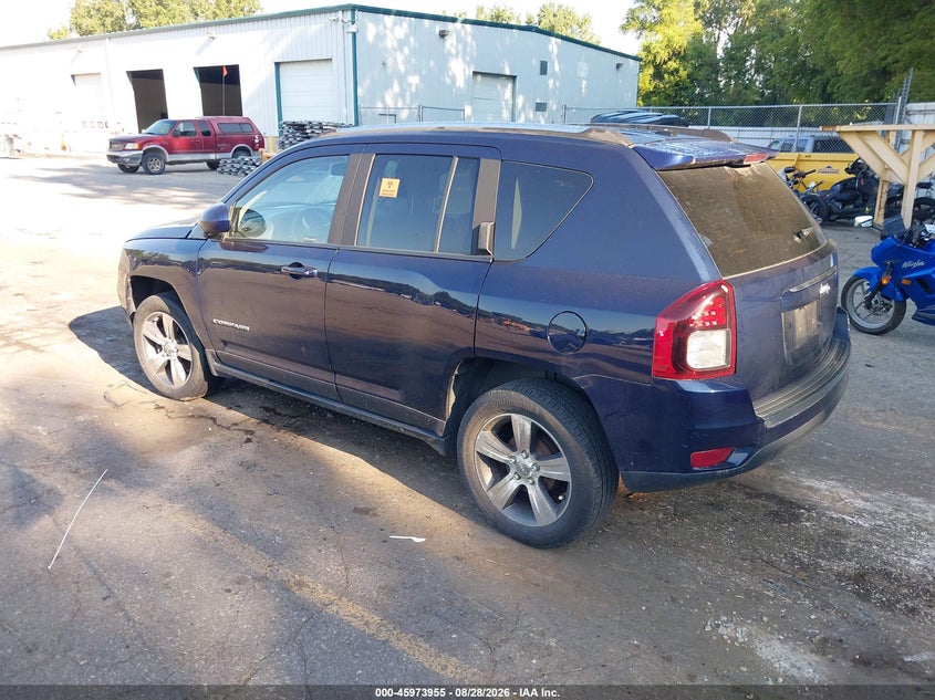Vin: 1c4njcea6gd716491, lot: 46473195, jeep compass high altitude edition 20163