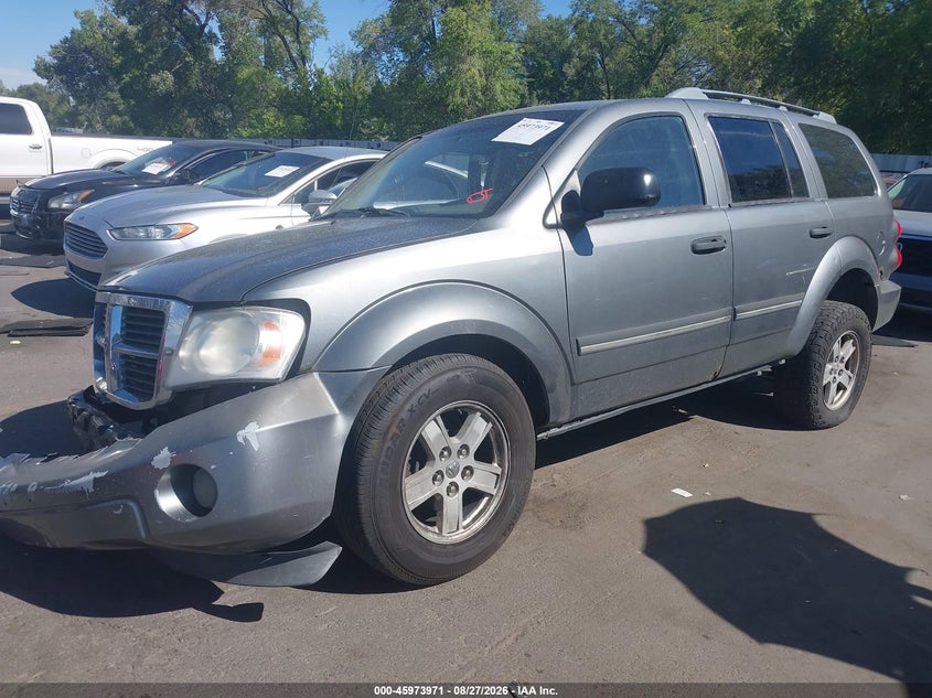 2008 Dodge Durango, Right Side, IAAI, VIN 1D8HB48NX8F124498 — photo 2