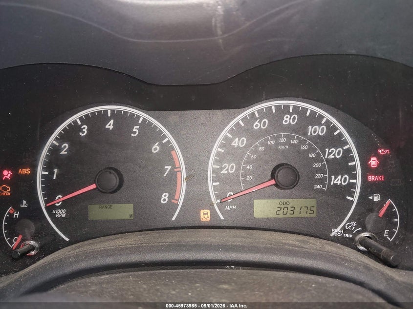 2013 TOYOTA COROLLA SEDAN 1.8L I-4 DOHC, VVT, 132HP