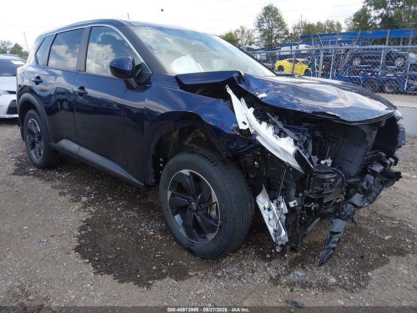 Vin: jn8bt3bbxrw439530, lot: 46473236, nissan rogue sv intelligent awd 20241