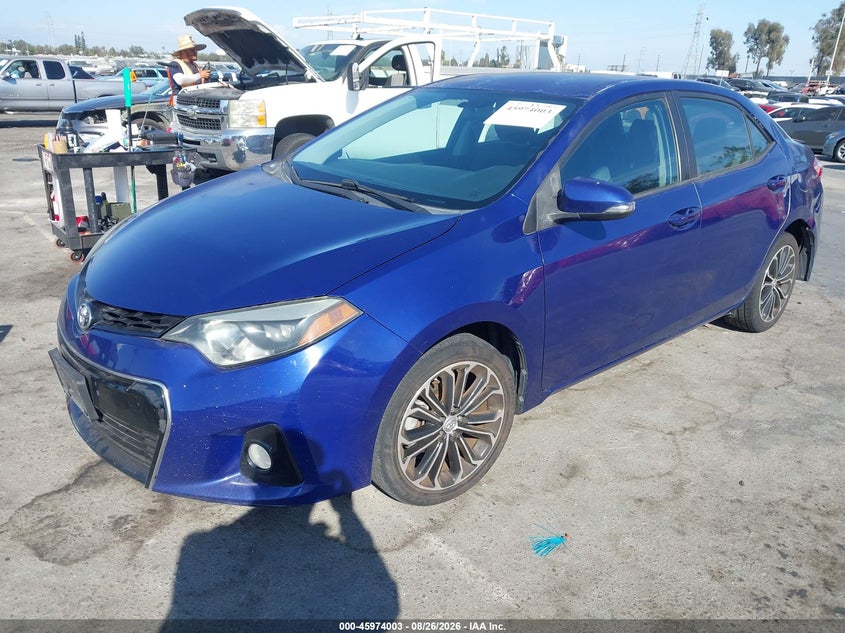 2014 TOYOTA COROLLA SEDAN 1.8L I-4 DOHC, VVT, REGULAR , 132HP