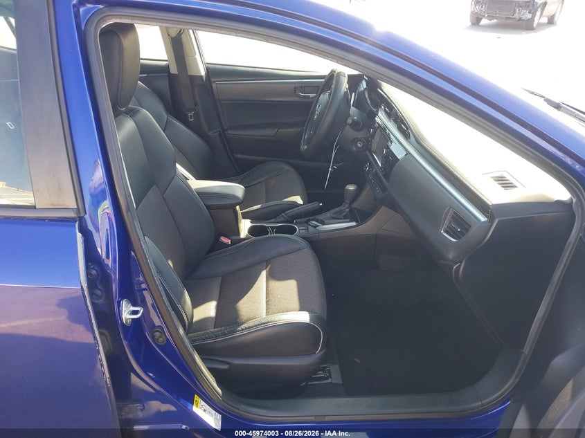 2014 TOYOTA COROLLA SEDAN 1.8L I-4 DOHC, VVT, REGULAR , 132HP
