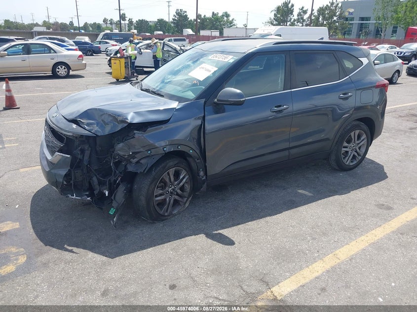 2021 Kia Seltos, Front End, IAAI, VIN KNDEU2AA0M7161152 — photo 2