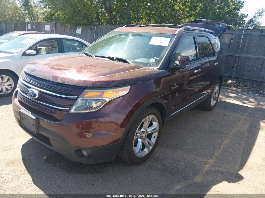2012 Ford Explorer, Град, IAAI, VIN 1FMHK8F80CGA08728 — фото 2