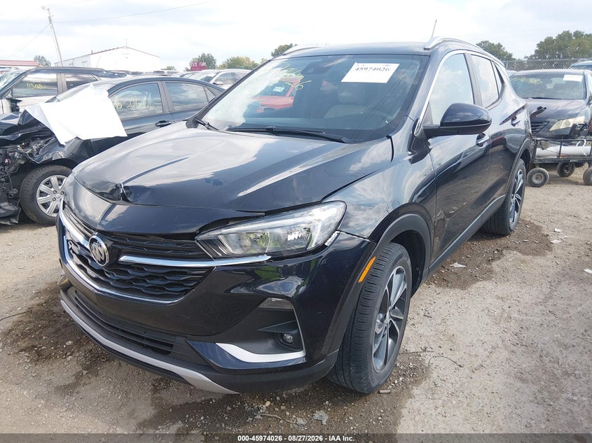 2020 Buick Encore GX, Front End, IAAI, VIN KL4MMDSLXLB109136 — photo 2