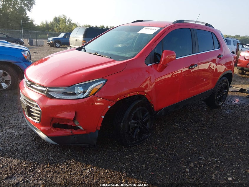 2020 Chevrolet Trax, Левый бок, IAAI, VIN KL7CJPSB6LB335237 — фото 2