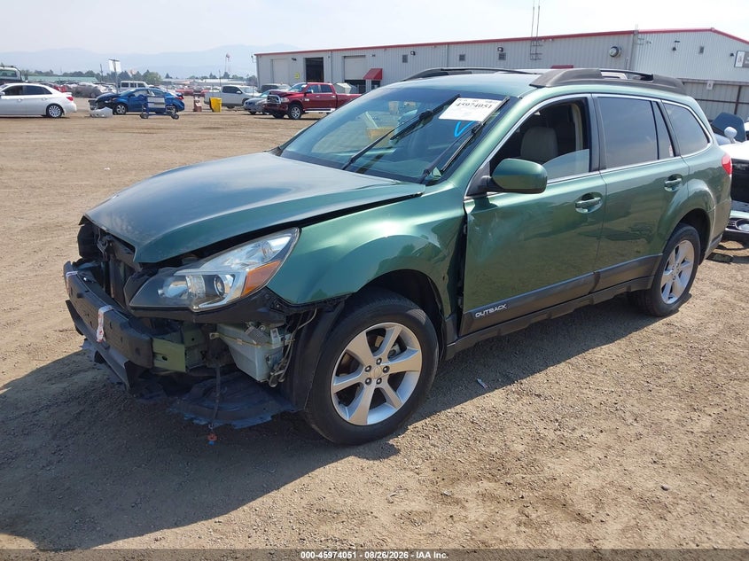 2013 Subaru Outback, Front End, IAAI, VIN 4S4BRBCC0D3267736 — photo 2
