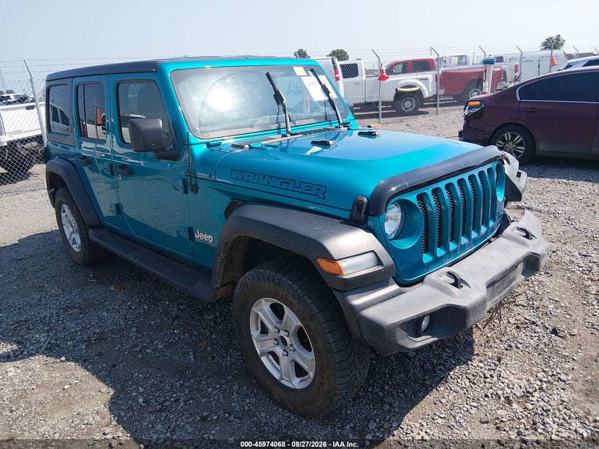 2020 JEEP WRANGLER UNLIMITED SPORT S 4X4
