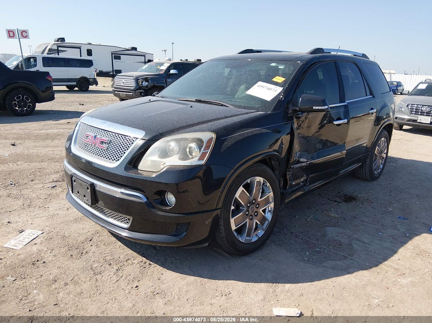 Vin: 1gkkrted1cj311824, lot: 46473314, gmc acadia denali 20122