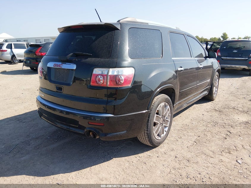 Vin: 1gkkrted1cj311824, lot: 46473314, gmc acadia denali 20124