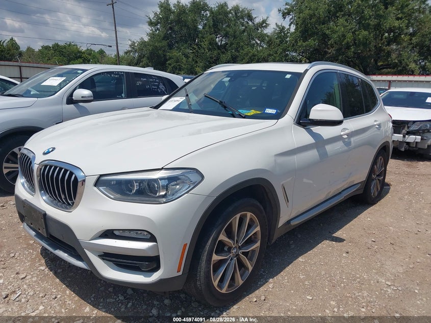Vin: 5uxtr7c52klr50041, lot: 46473331, bmw x3 sdrive30i 20192