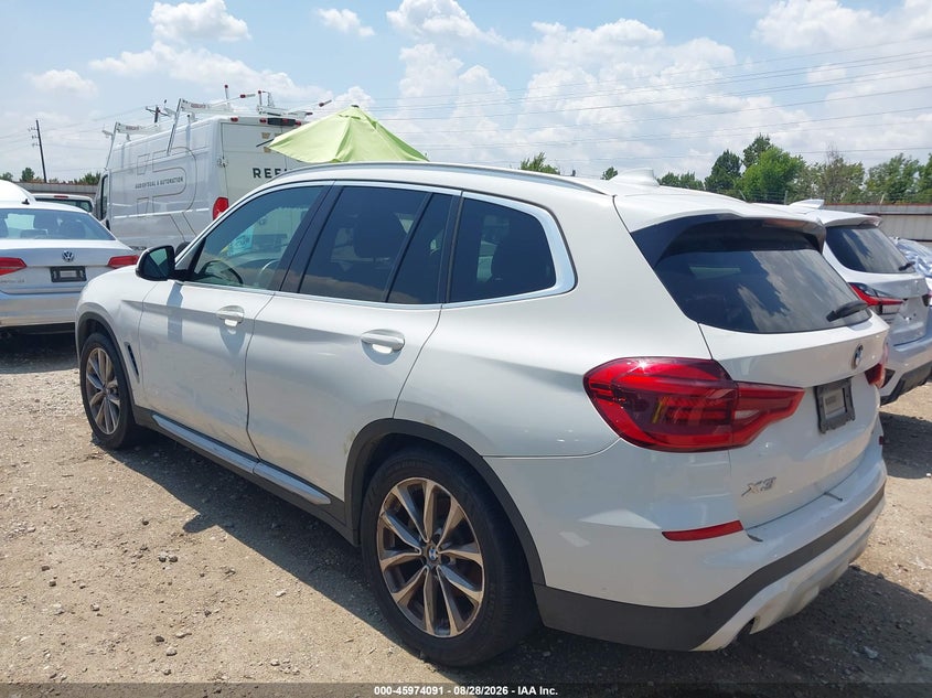 Vin: 5uxtr7c52klr50041, lot: 46473331, bmw x3 sdrive30i 20193