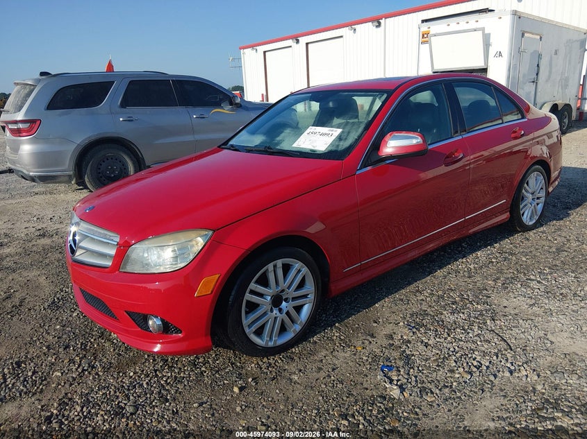 2009 MERCEDES-BENZ C 300 auction photo 2