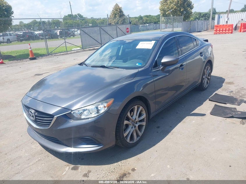 2016 Mazda 6, Удар сзади, IAAI, VIN JM1GJ1V57G1479222 — фото 2