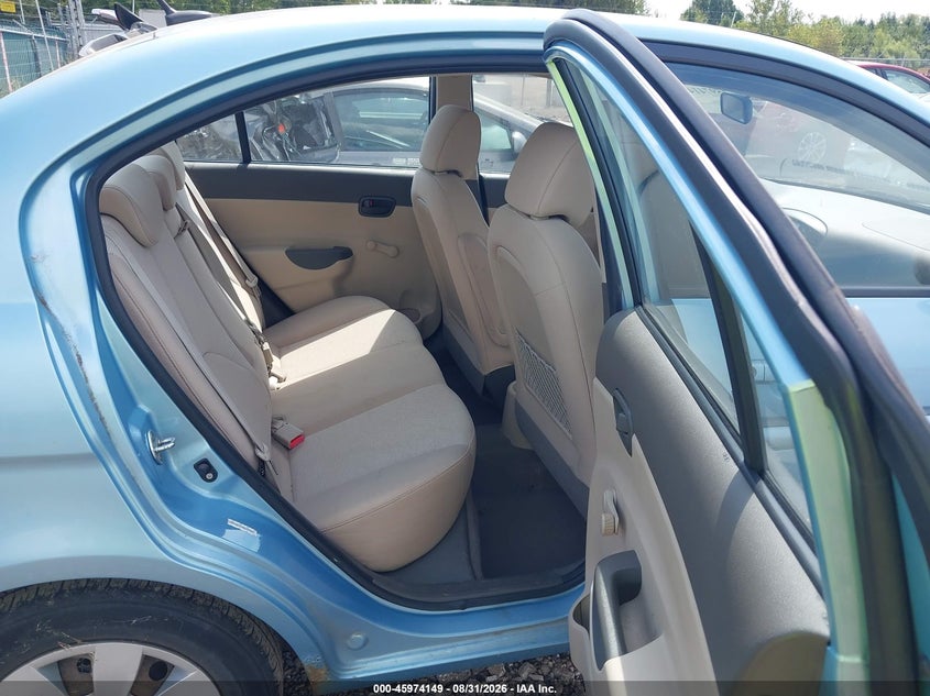 2011 HYUNDAI ACCENT SEDAN 1.6L I-4 DOHC, VVT, 110HP