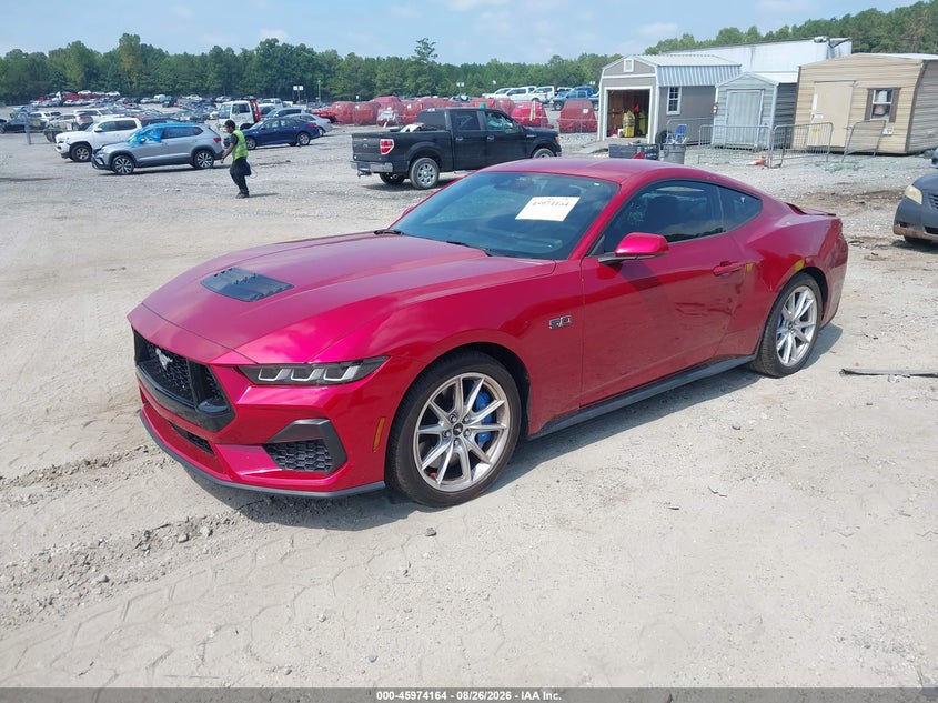 Vin: 1fa6p8cf2r5412348, lot: 46473404, ford mustang gt premium fastback 20242
