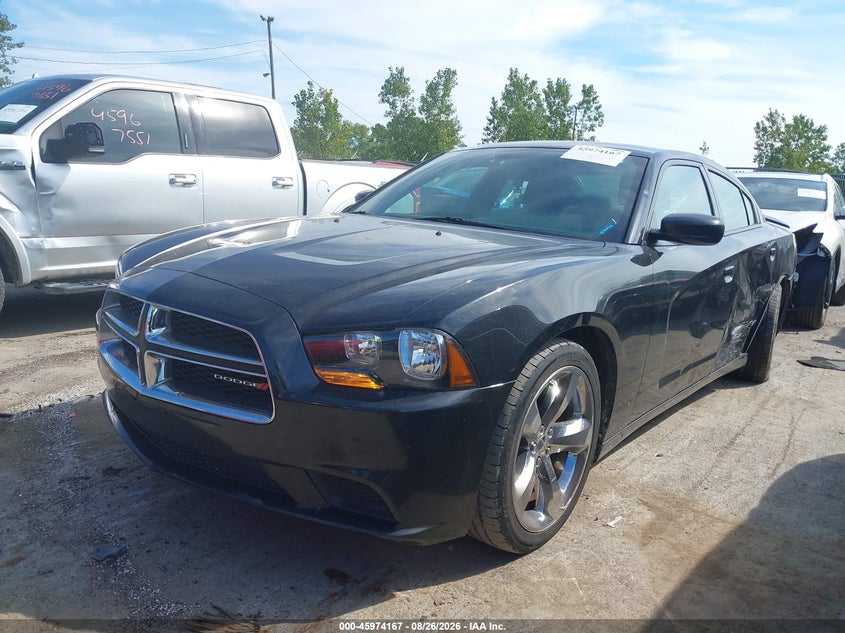 2014 Dodge Charger, Левый бок, IAAI, VIN 2C3CDXBG7EH359096 — фото 2