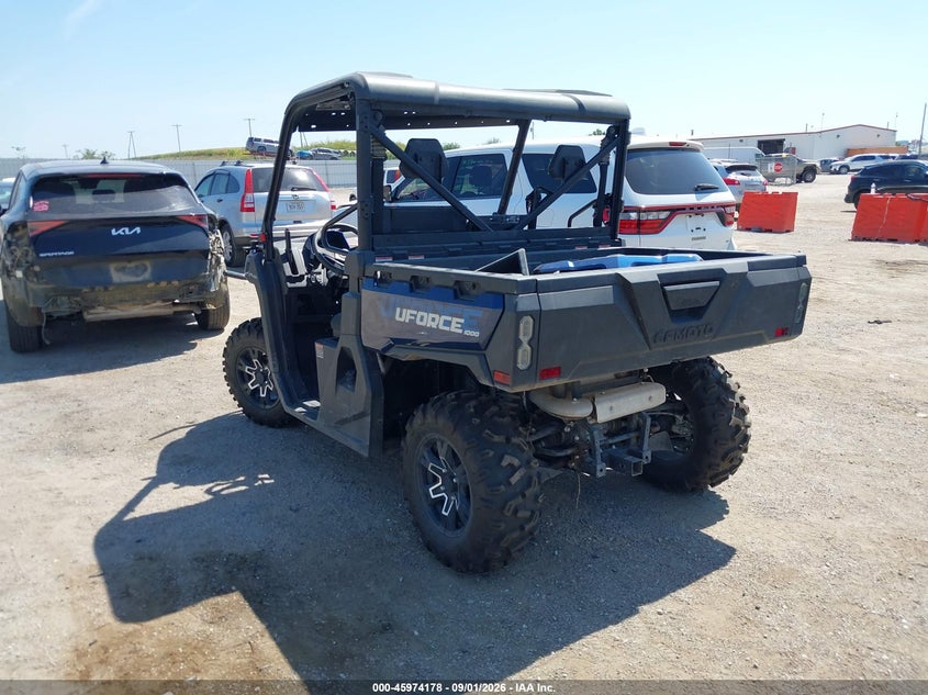 2024 CF MOTO UFORCE auction photo 3