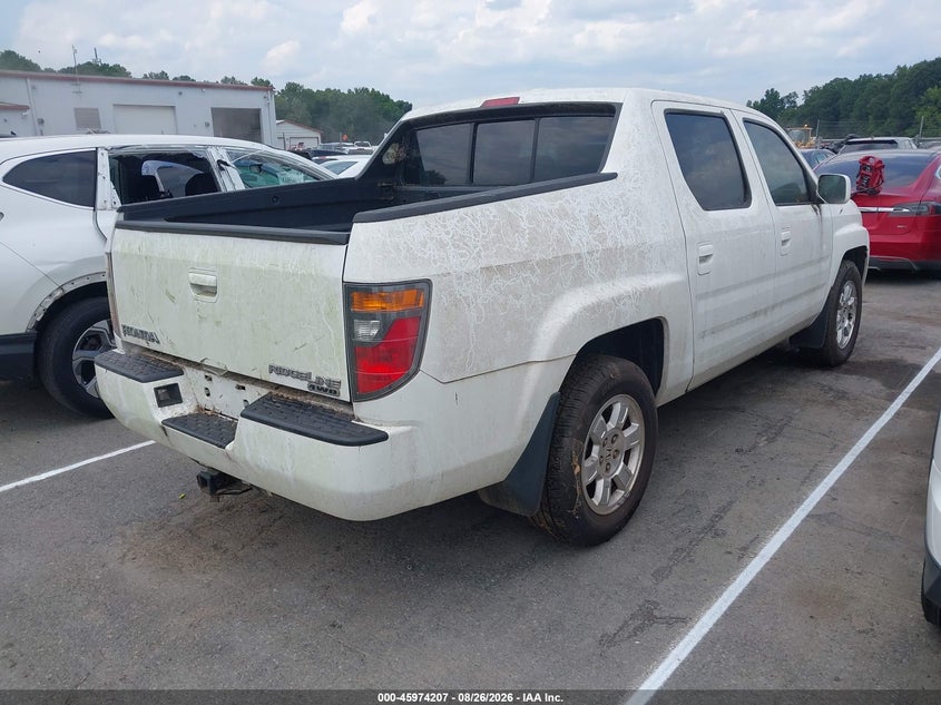 HONDA RIDGELINE 2008 VIN 2HJYK16518H514254