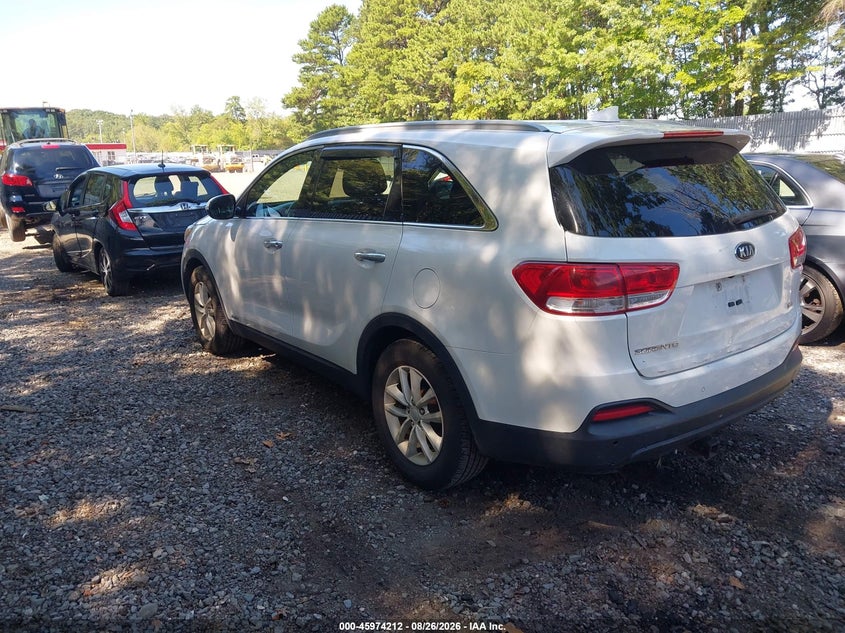 2016 KIA SORENTO SPORT UTILITY VEHICLE 2.4L I-4 DI, DOHC, VVT, 185HP
