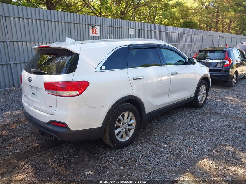 Vin: 5xypgda38gg079741, lot: 46473452, kia sorento 2.4l lx 20164