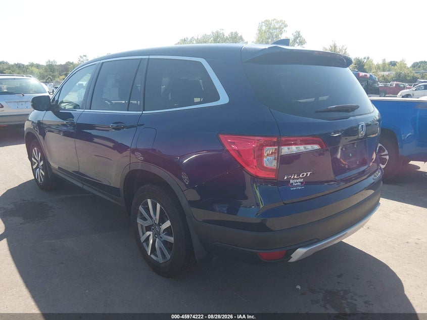 2019 HONDA PILOT auction photo 3