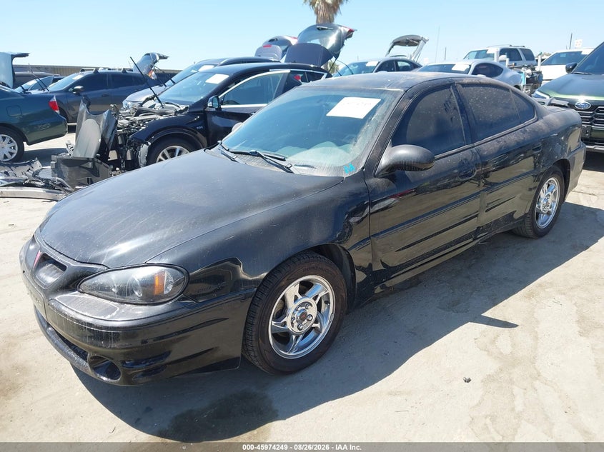2004 Pontiac Grand Am Gt, Normal Wear & Tear, IAAI, VIN 1G2NW52E14C126225 — photo 2